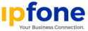 Logo of IPFone. Your Business Connection.
